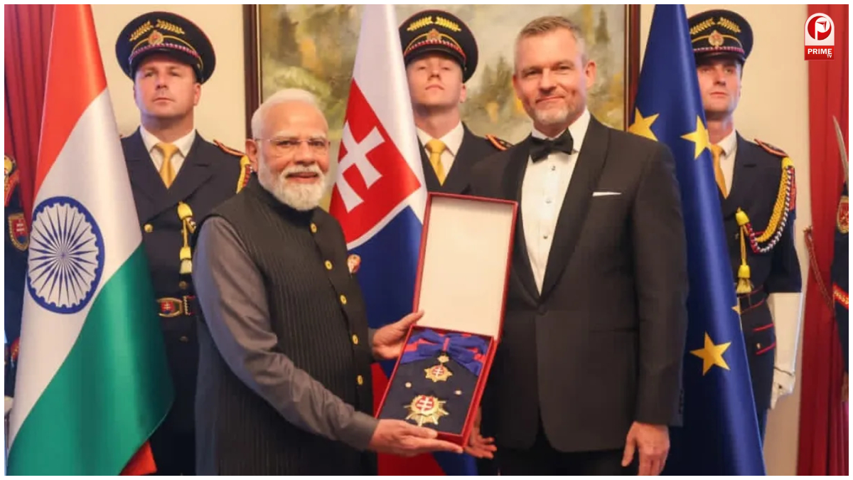 PM Modi Slovakia Award