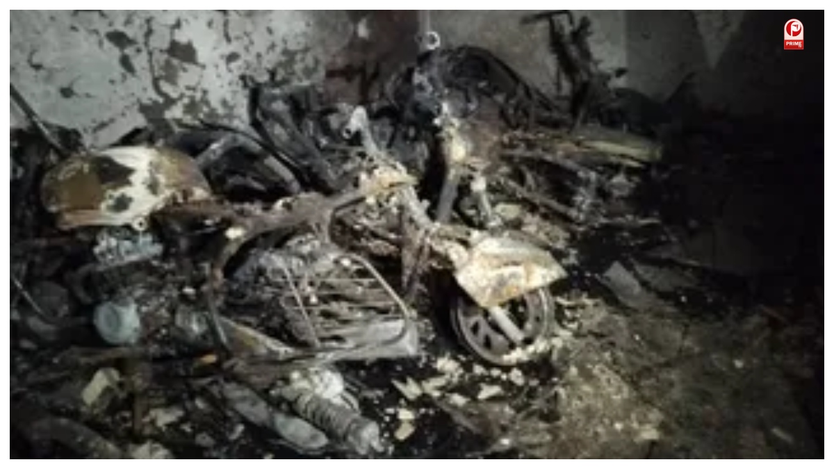 Tughlakabad Extension Fire