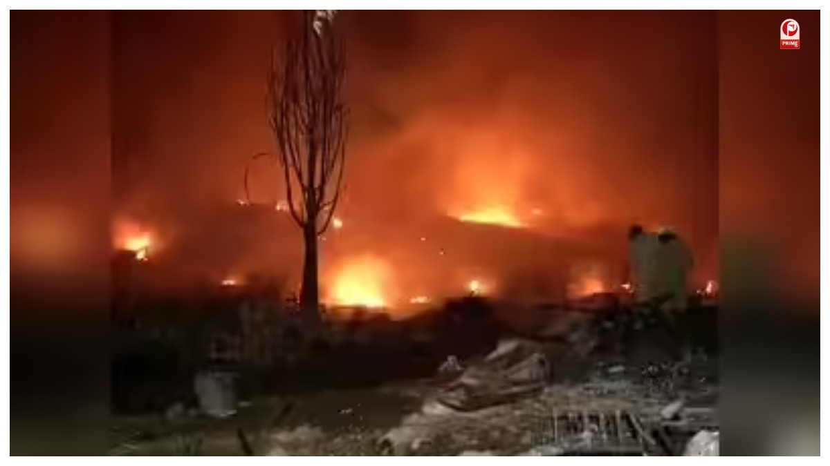 Tuglakabad Fire