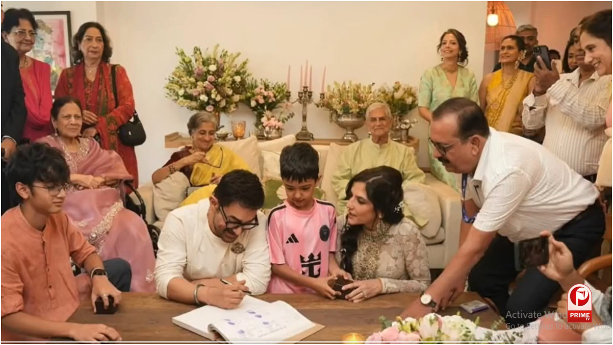 Aamir Khan Gauri Spratt Wedding