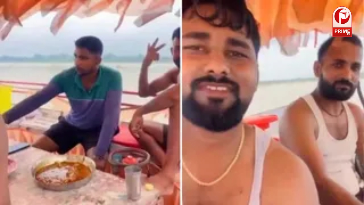Ayodhya Saryu River Mutton Party