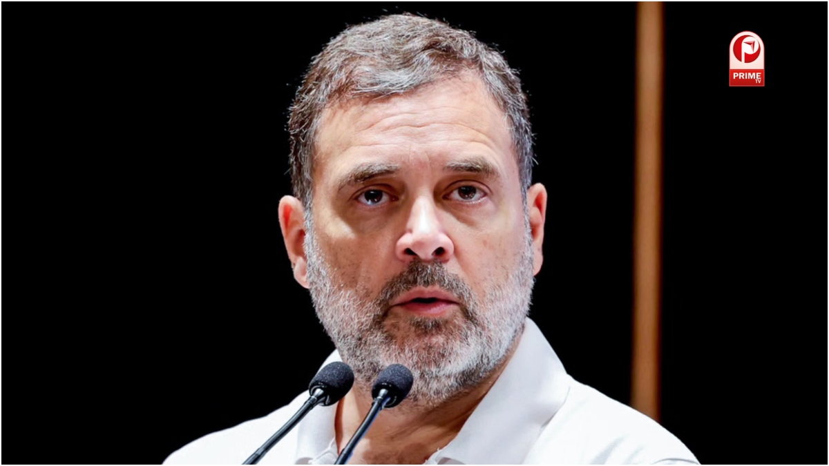 PM आवास के बाहर राहुल गांधी का धरना