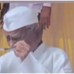 मौन आंदोलन में रोते हुए VIDEO ने खींचा ध्यान