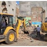 Delhi Bulldozer Action