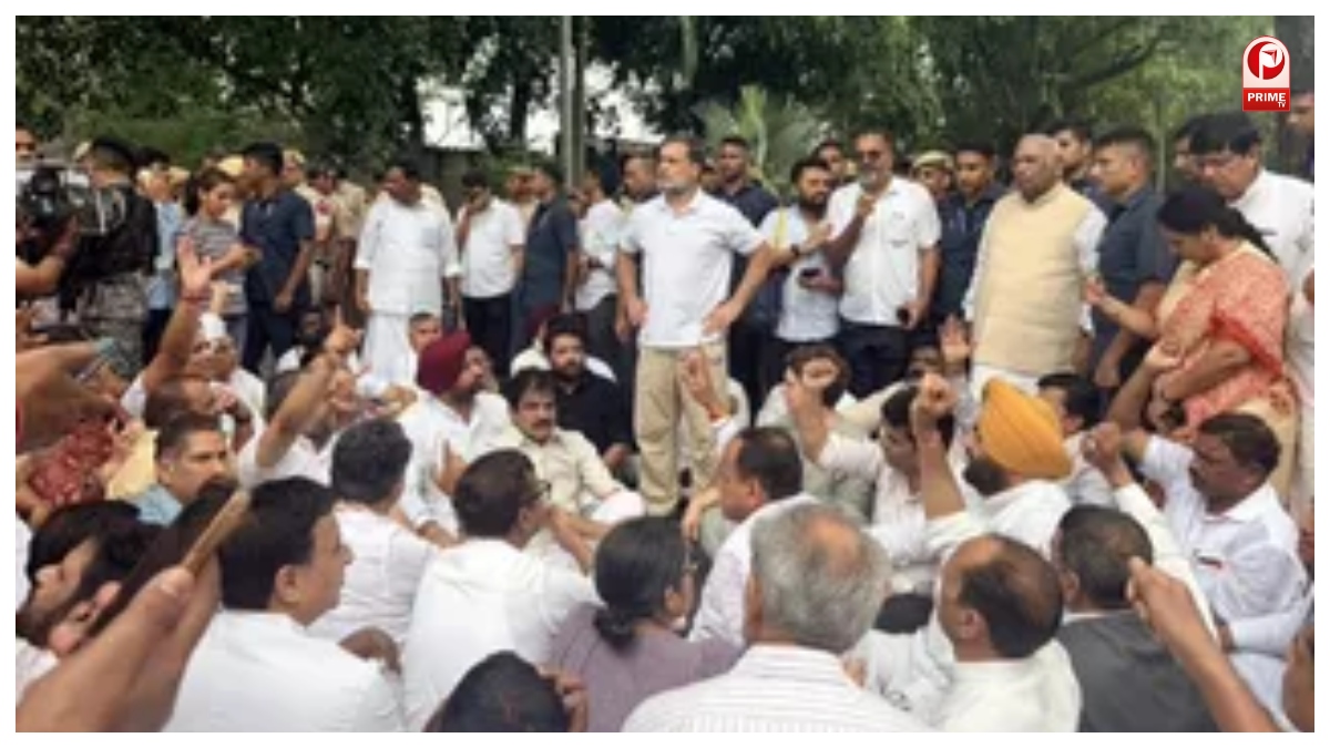 Rahul Gandhi protest