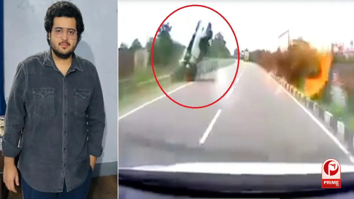 Abaan Ahmad Car Accident Video