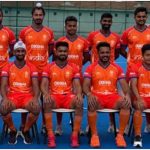 India Hockey Saffron Jersey