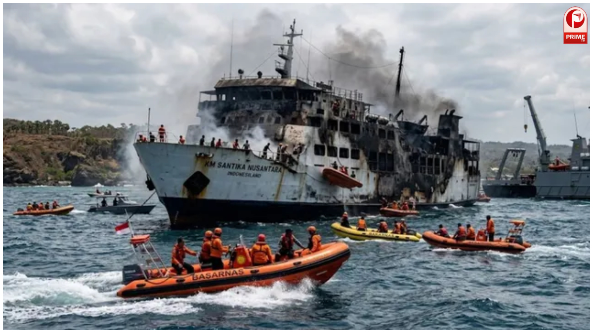 Indonesia Ferry Fire