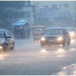 बारिश के साथ गरज-चमक की चेतावनी