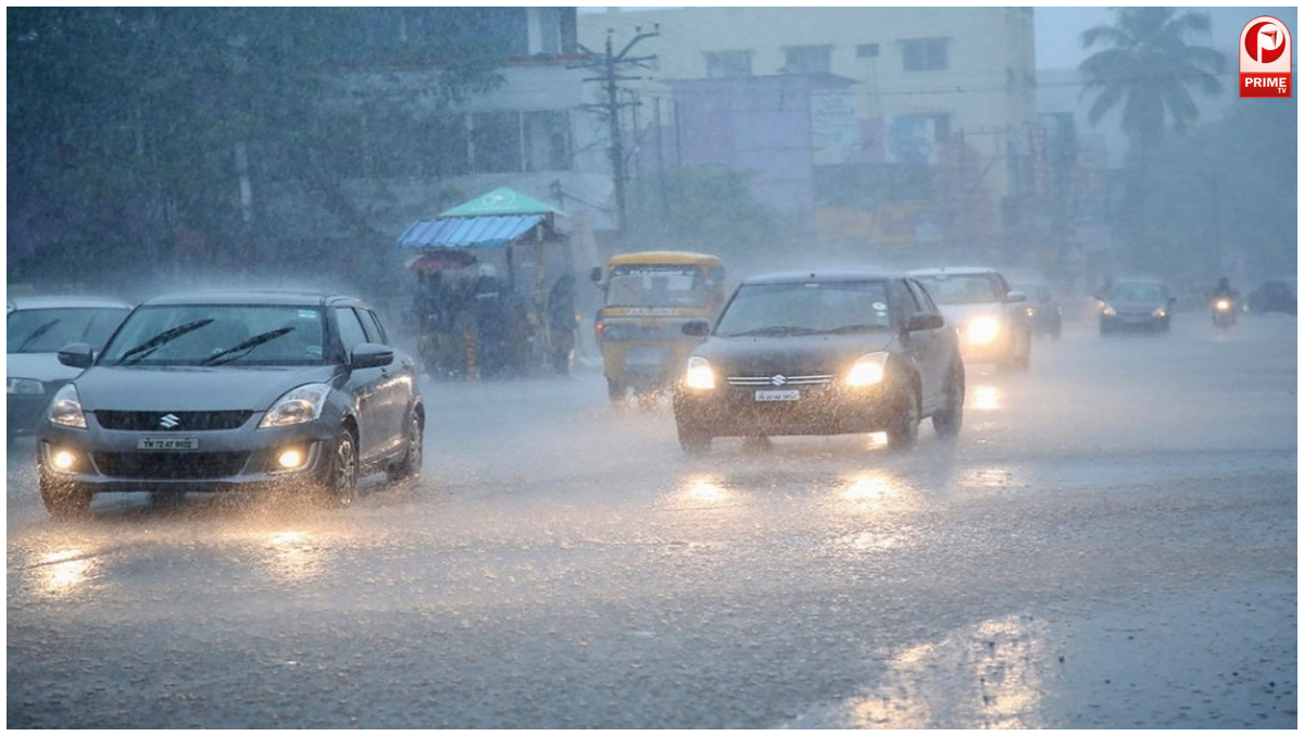 बारिश के साथ गरज-चमक की चेतावनी