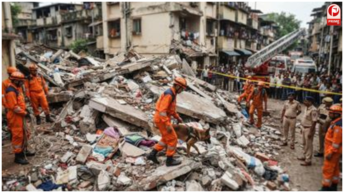 भिवंडी हादसे में 10 लोगों की मौत
