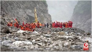 Landslide in China