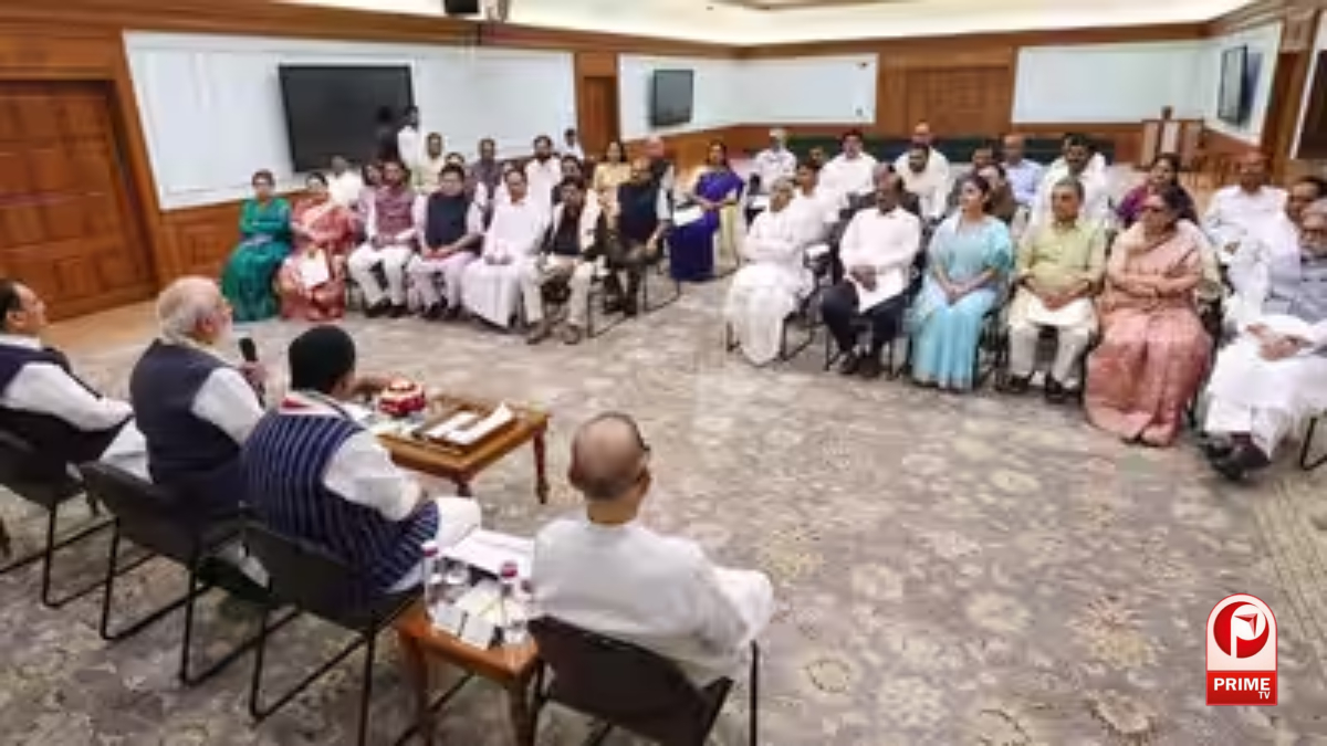 PM Modi Meeting With NDA MPs