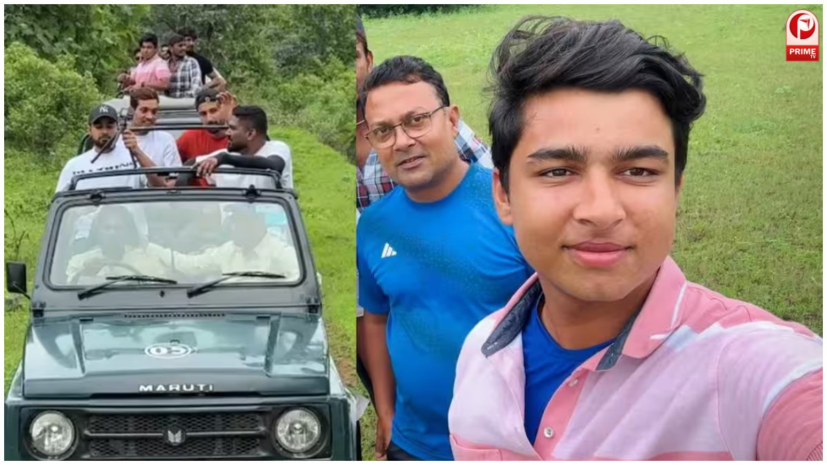 वैभव सूर्यवंशी ने लिया जंगल सफारी का मजा