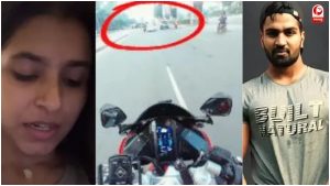 Gurugram hit and run video 