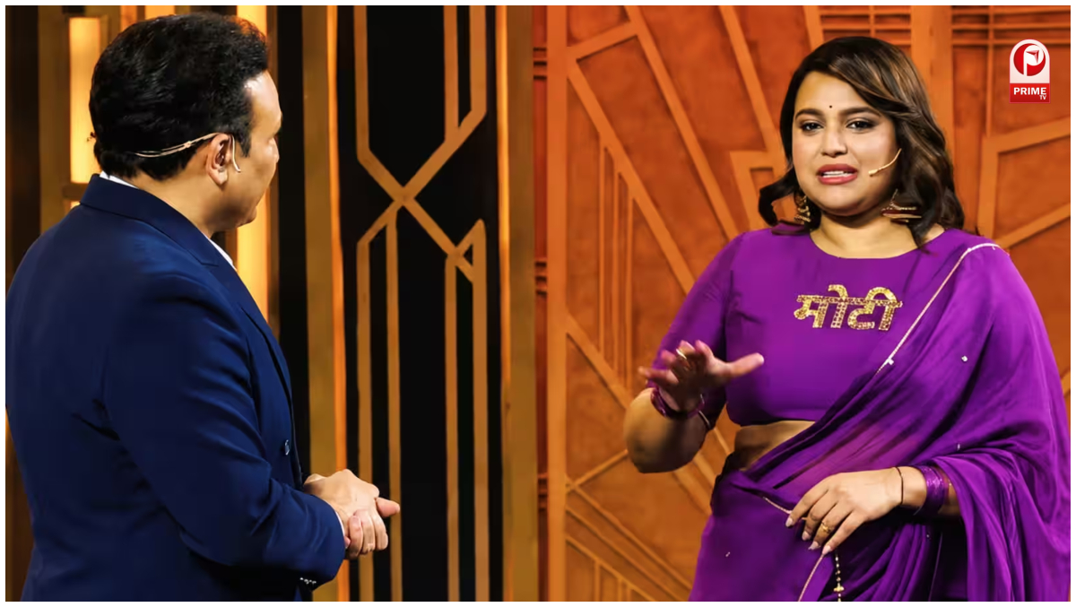 ‘मोटी’ लिखे ब्लाउज में दिखीं स्वरा भास्कर