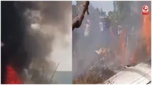 तकनीकी खराबी के बाद लौट रहा था विमान