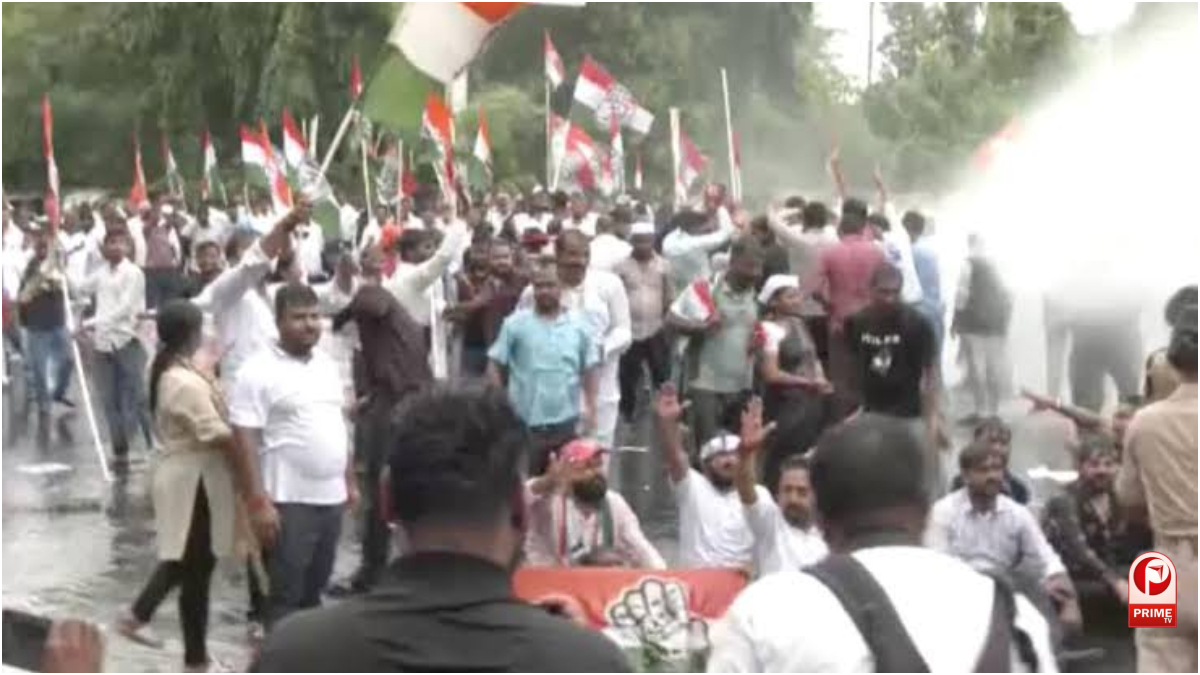 Protest Against Gyanesh Kumar