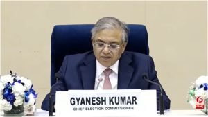 Protest Against Gyanesh Kumar