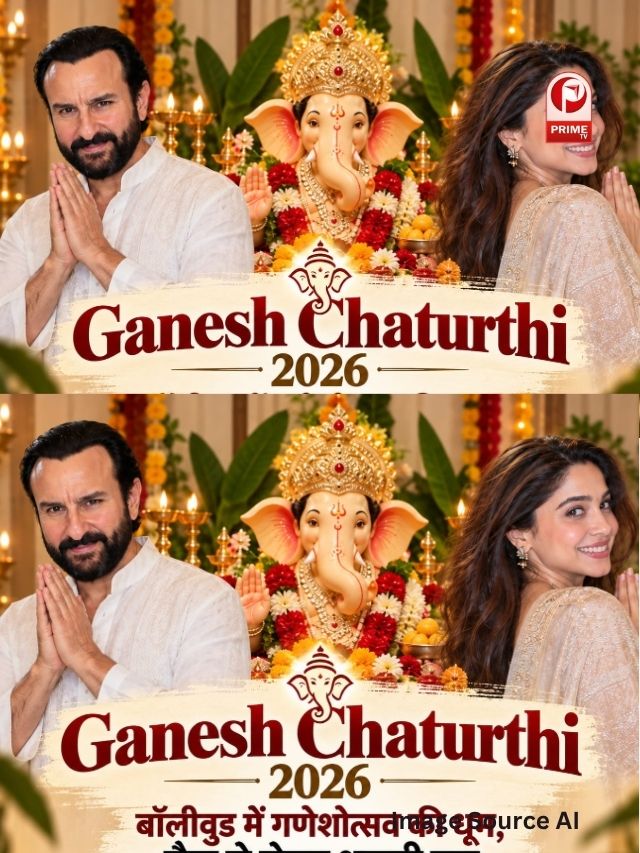 Ganesh Chaturthi 2026: बॉलीवुड में गणेशोत्सव की धूम, सैफ से लेकर शरवरी तक; इन सेलेब्स के घर पधारे बप्पा