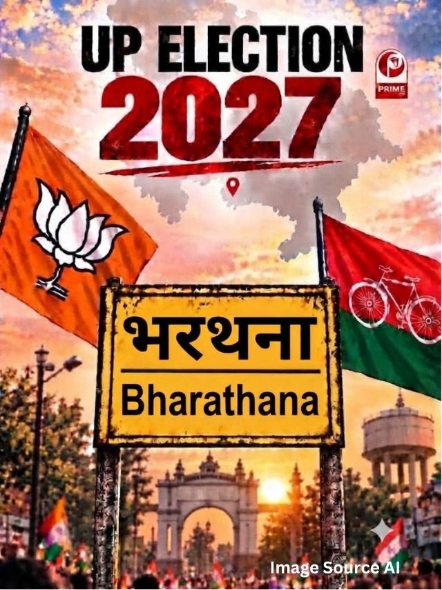 भरथना का सियासी गणित बदला, 2027 में किस करवट बैठेगा चुनावी ऊंट?