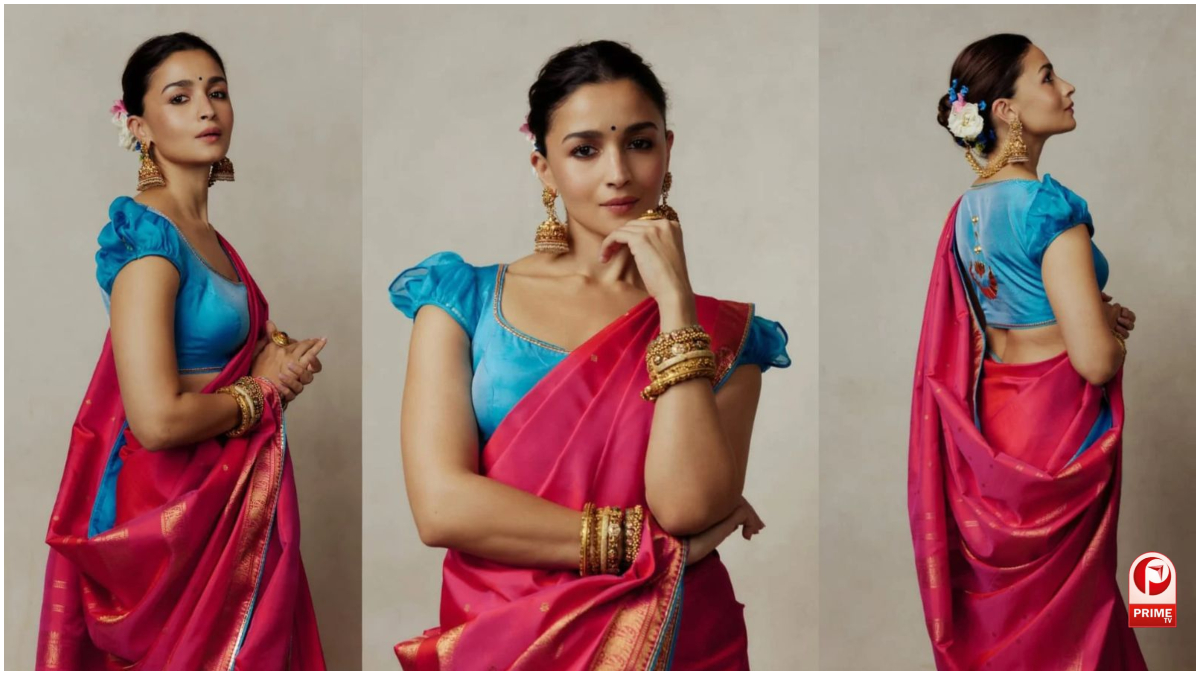 Alia Bhatt Saree Look