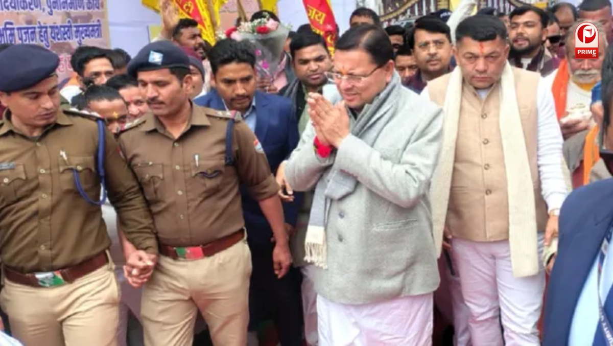 चंपावत दौरे पर आज CM पुष्कर सिंह धामी