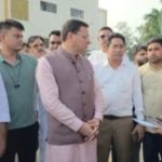 बाजपुर में फसल नुकसान देखने पहुंचे सीएम धामी