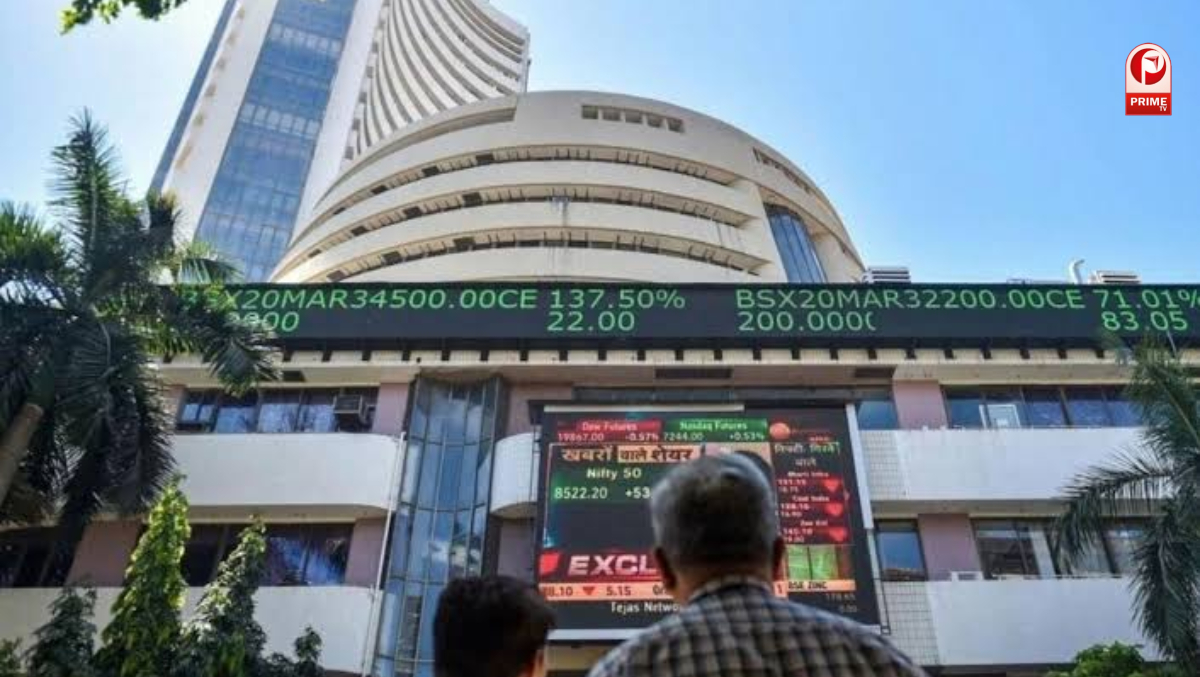 सेंसेक्स में 300 अंकों का उछाल, निवेशकों की नजर