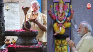 श्री विनायक मंदिर के किए दर्शन