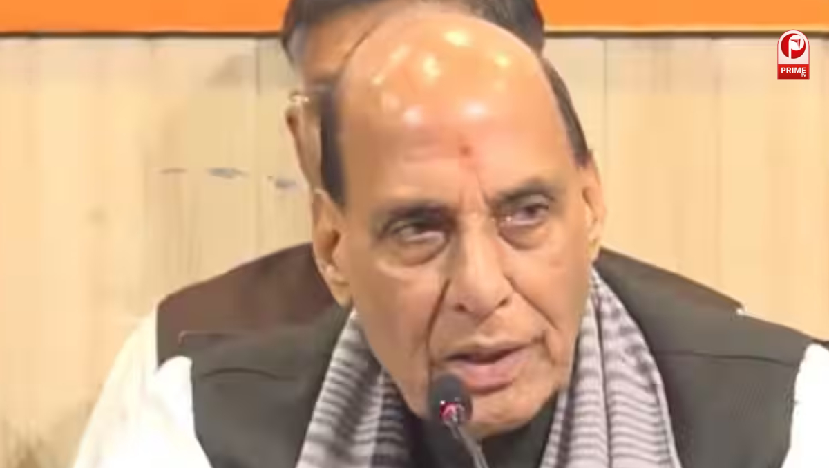 एसआईआर विवाद के बीच राजनाथ सिंह का विपक्ष पर हमला