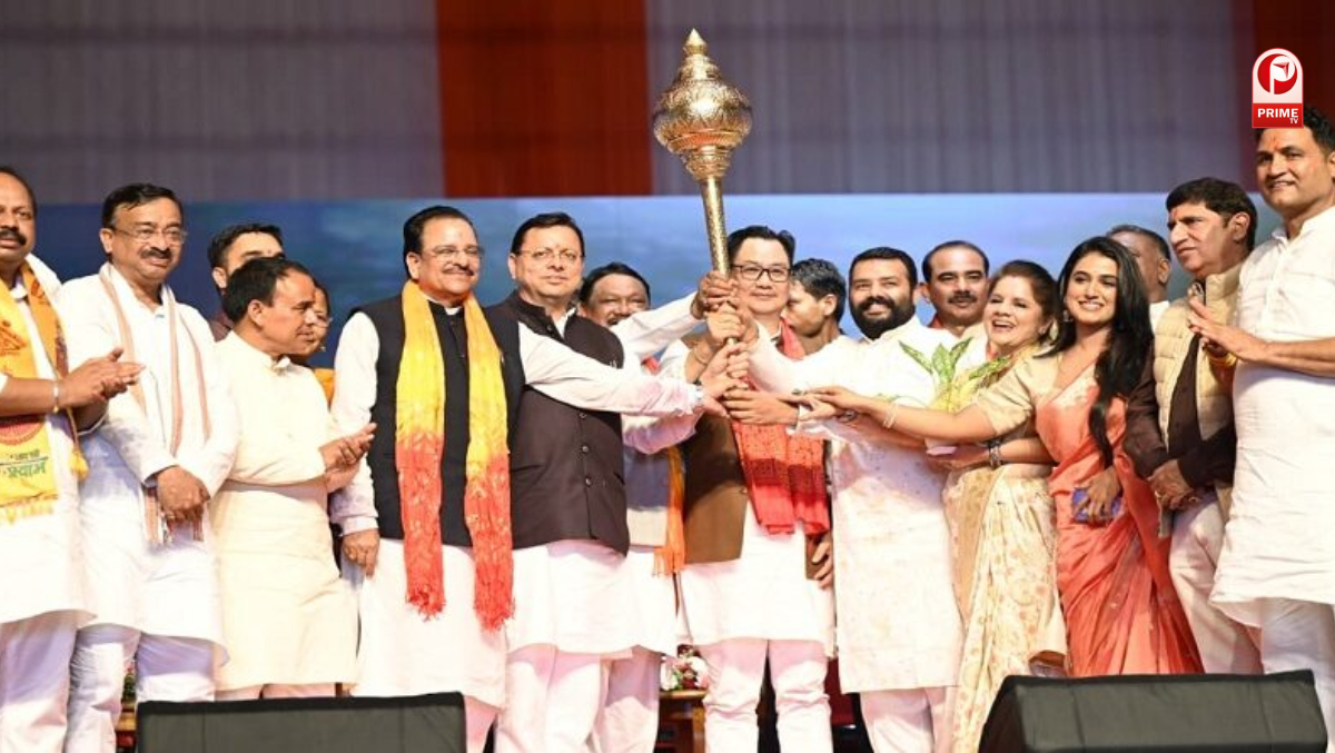 खटीमा में आदि रंगोत्सव का भव्य आयोजन