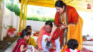 विधि-विधान से किया हवन और पूजन