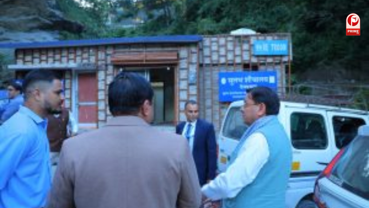 देवप्रयाग में गंदगी देखकर नाराज हुए सीएम धामी
