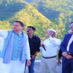 श्रीनगर-देवप्रयाग हाईवे पर सीएम धामी का निरीक्षण