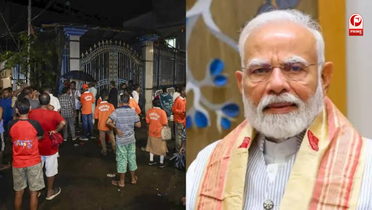 कोलकाता पूजा पंडाल हादसे को लेकर PM मोदी ने जताया दुख