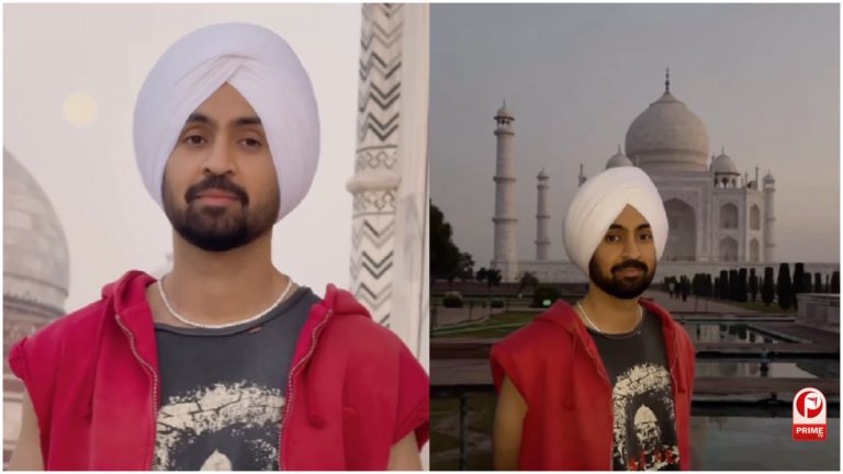 Diljit Dosanjh Taj Mahal Visit