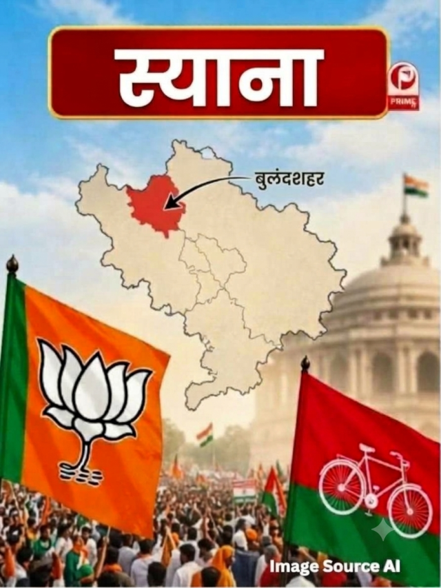 बुलंदशहर की स्याना सीट पर 2027 का महासंग्राम, BJP-सपा के बीच कैसी होगी टक्कर?