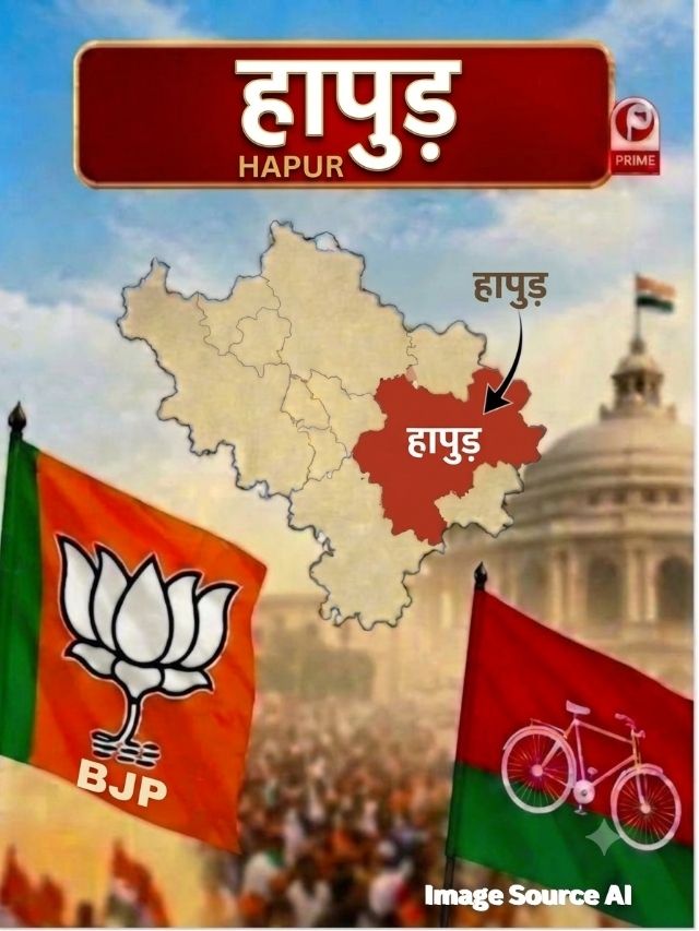 UP Election 2027: हापुड़ में भाजपा की हैट्रिक पर विपक्ष लगाएगा ब्रेक? पिछला रिकॉर्ड से क्या हो सकता है उलटफेर